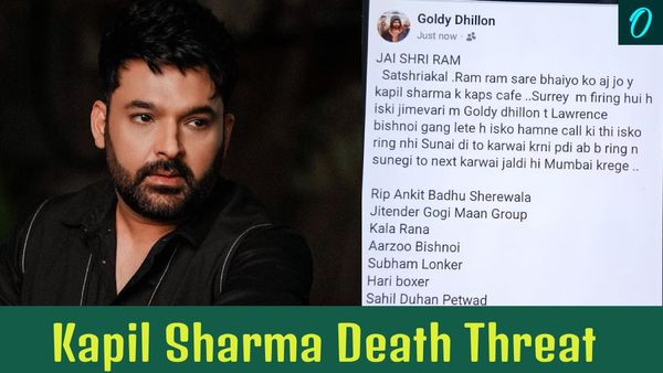 Kapil Sharma Death Threat: 'Next Attack In Mumbai' Reads Goldy Dhillon's FB Post