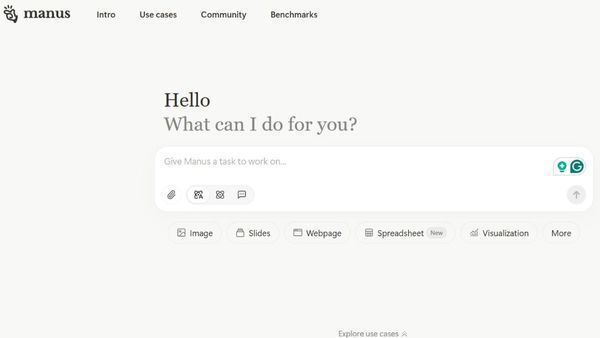 Manus Debuts Wide Research: 100 Sneakers, 50 Posters, All in Minutes