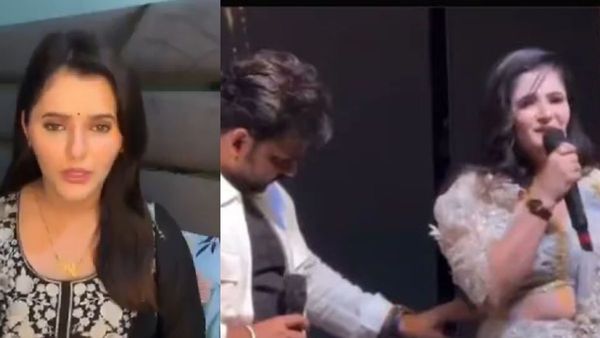 Pawan Singh Sparks Controversy After Inappropriate Behaviour With Actress Anjali Raghav Caught On Camera