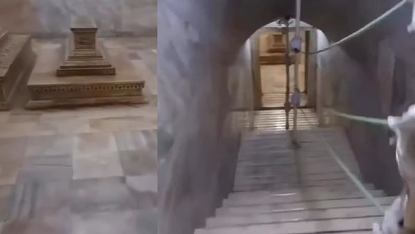 Taj Mahal Viral Video: Man Films Shah Jahan-Mumtaz Tombs Inside Restricted Zone