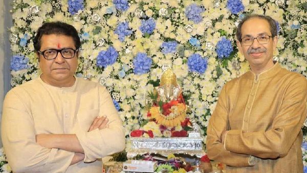 Uddhav Thackeray And Raj Thackeray Mark Ganesh Chaturthi With Family Prayers In Mumbai