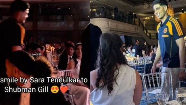 Shubman Gill, Sara Tendulkar Caught Smiling at Each Other At Yuvraj Singh’s London Charity Dinner