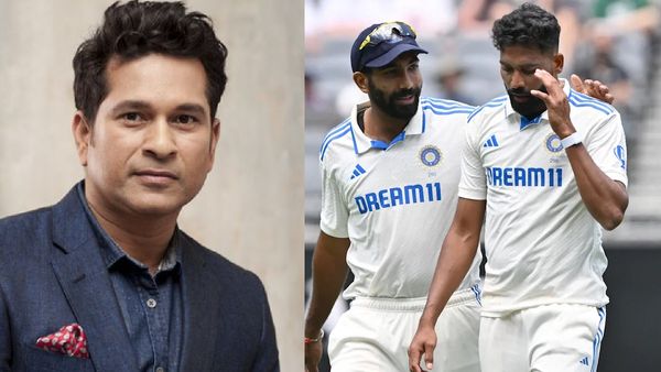 Bumrah Or Siraj? Here's What Sachin Tendulkar Says On India Winning Tests Which Bumrah Didn't Play