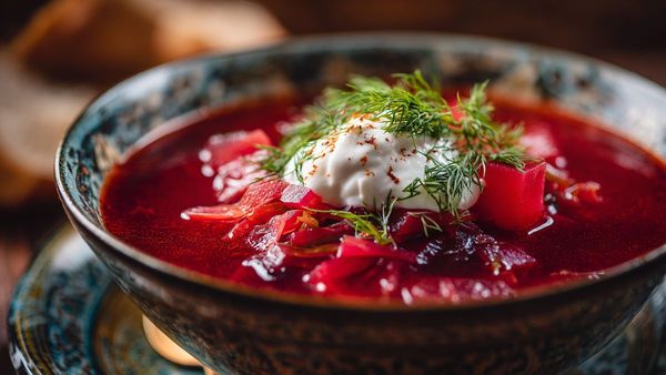 Borscht: A Traditional Hearty Beetroot Soup Recipe from Ukraine