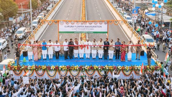Google Gemini Nano Banana AI ‘Inaugurates’ Bengaluru’s Never-Ending Ejipura Flyover
