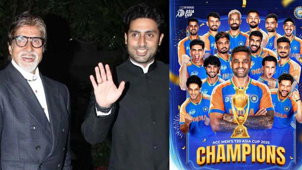 Amitabh Bachchan-Abhishek Bachchan's Banter Steals Spotlight After India’s Asia Cup Triumph