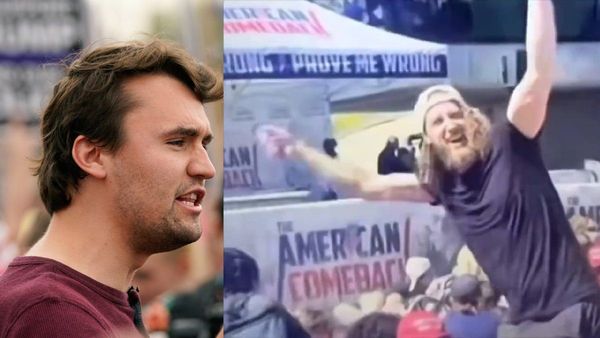 Who Is David? Man Seen Cheering During Charlie Kirk Assassination Breaks Silence