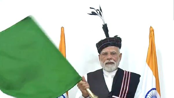 PM Modi Inaugurates Mizoram’s First Railway Station, ₹8,070 Crore Bairabi–Sairang Line Opens