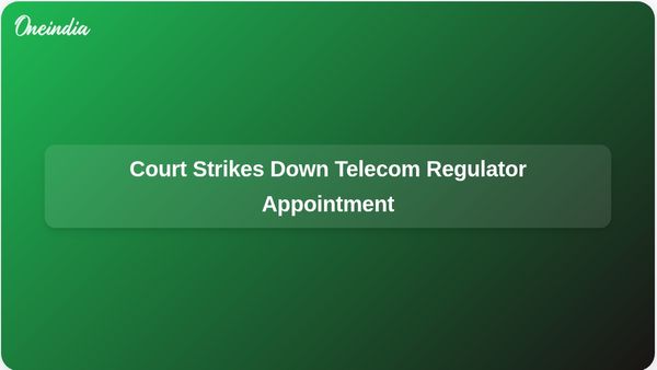 Pakistan Court Rules Against Ex-Army Officer's Appointment as Telecom Regulator Chief