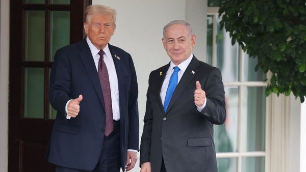Trump And Netanyahu Discuss Gaza Peace Proposal At White House