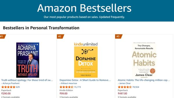 Acharya Prashant’s ‘Truth Without Apology’ Reigns in India’s Top Three Since Release