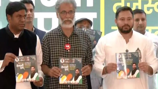 ‘Bihar Ka Tejashwi Pran’: Mahagathbandhan Releases Manifesto for Bihar Assembly Polls 2025