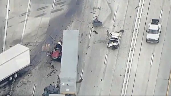 Indian Truck Driver Jashanpreet Singh Arrested After Fiery 10 Freeway Crash in California Kills 3