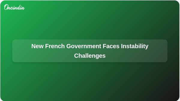 France's New Prime Minister Sebastien Lecornu Names Cabinet Amid Political Instability