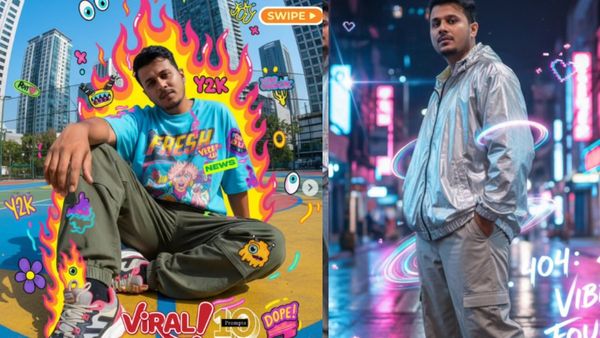 Google’s Gemini AI Photo Prompts Bring Y2K Doodle Funk Trend to Life