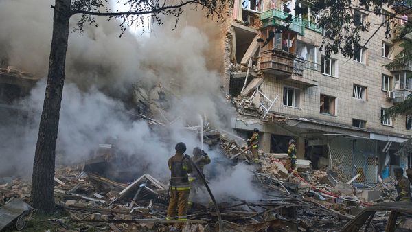 Russia Launches Massive Strikes On Ukraine, Five Civilians Dead