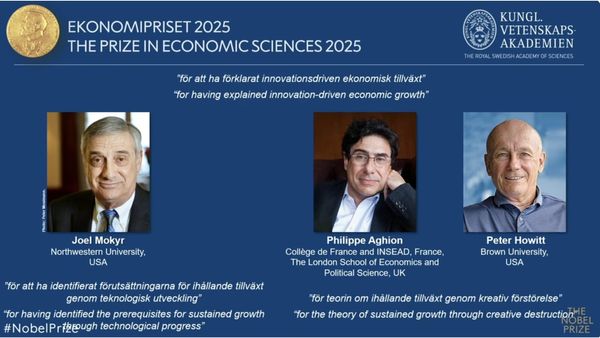 Who Are Joel Mokyr, Philippe Aghion, and Peter Howitt? 2025 Nobel Prize Winners Explained