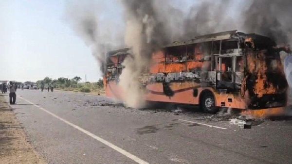 Jaisalmer-Rajasthan Bus Fire: 21 Dead, Officials Suspended Over Safety Lapses