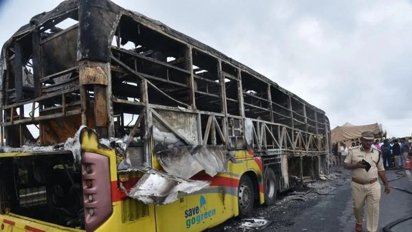 Kurnool Bus Fire: Fresh Details Reveal Driver Fled Scene, Evidence from Biker’s Friend