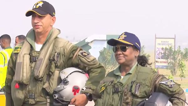 Droupadi Murmu Becomes First Indian President to Fly in Rafale from Key Operation Sindoor Base