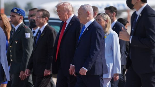 Trump Arrives In Israel To Tout Ceasefire He Believes Could Foster Lasting Middle East Peace