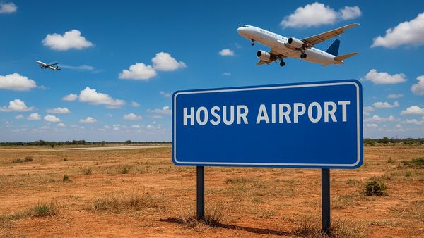 Hosur Airport: Site Clearance Expected In 6-8 Months As Karnataka Plans Second Airport In Bengaluru