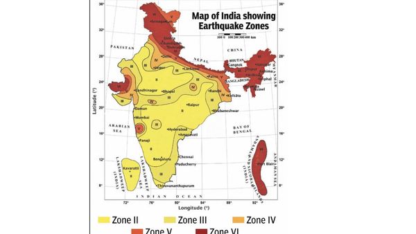 India Releases Revised Seismic Map; Entire Himalayan Arc Placed in New Highest-Risk Zone VI