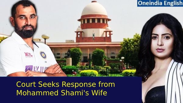 4 Lakh Is Too Much! Supreme Court Seeks Response from Mohammed Shami's Wife In Maintenance Plea