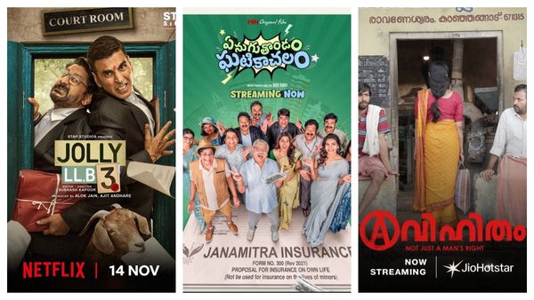 New OTT Releases In Nov 3rd Week In Malayalam, Kannada, Telugu, Tamil & Hindi