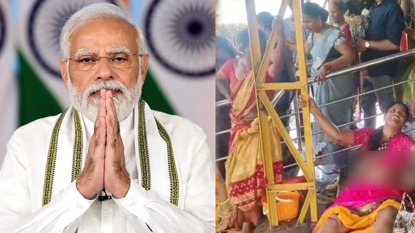Stampede at Andhra Temple: PM Modi, Nara Lokesh Mourn Loss of Lives in Srikakulam StampedeTragedy