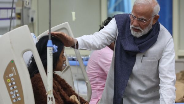 PM Modi Visits LNJP Hospital To Meet Red Fort Blast Survivors, Vows Swift Justice
