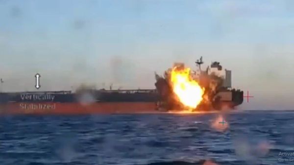 Ukraine Confirms Responsibility For Attacks On Russian Tankers Virat And Kairos In Black Sea