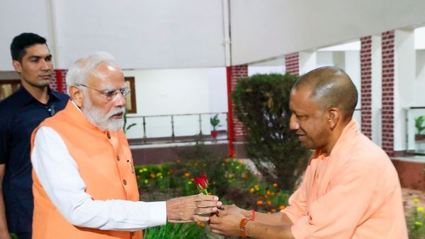 Yogi Adityanath Reviews Security For PM Modi's Flag Hoisting Ceremony In Ayodhya
