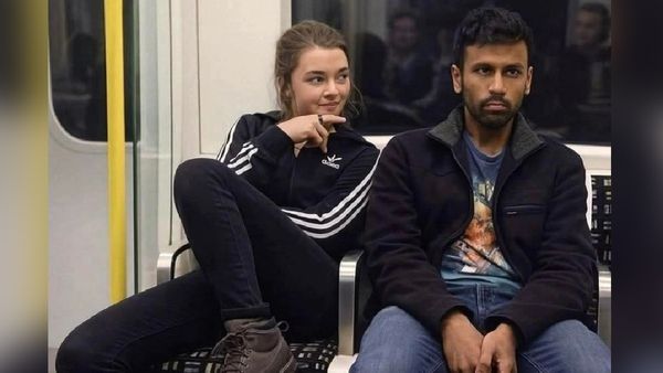 Really? Was This Indian Man Sitting Next To Game Of Thrones Actor Maisie Williams on German Metro? Fact Check