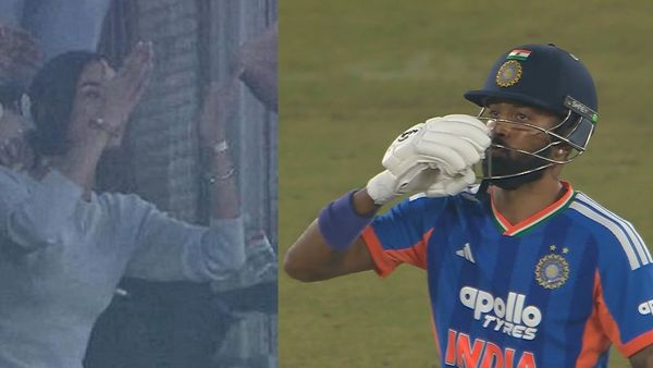 Hardik Pandya Giving A Flying Kisses To Girlfriend Mahieka Sharma Video Goes Viral | Watch It Here