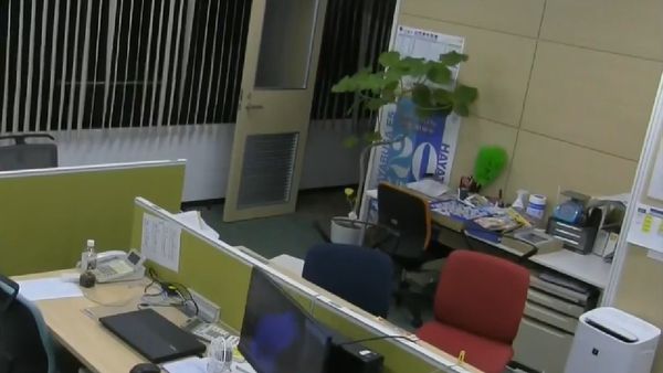 Watch: Japan Earthquake Tremors Shake Newsroom, Papers Fly Off Desks