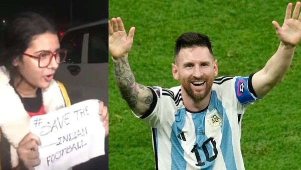 Save Indian Football: A Fan Urges Football Legend Lionel Messi As He Lands In Kolkata For GOAT Tour