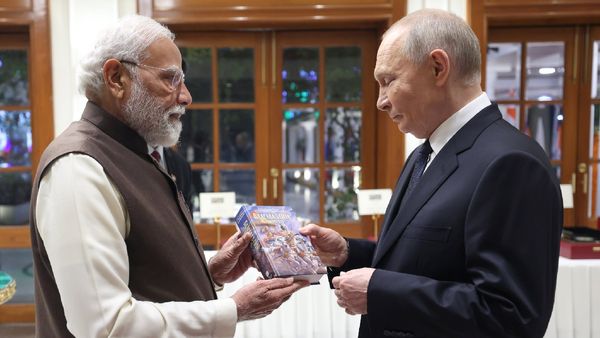 PM Modi Gifts Russian Edition Of Bhagavad Gita To Putin