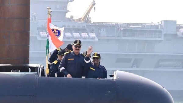 President Murmu Submarine Sortie On INS Vagsheer Signals Strength In India’s Naval Capability