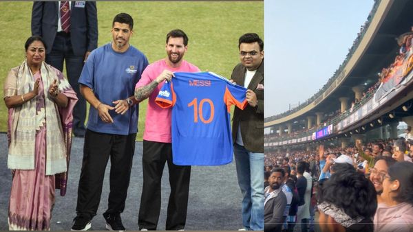 Fans Boo Delhi CM Rekha Dupta With 'AQI-AQI' Chant During Messi Event; AAP Takes A Dig