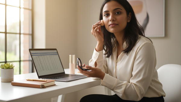 Zoom makeup in five minutes: a quick, polished look for online meetings