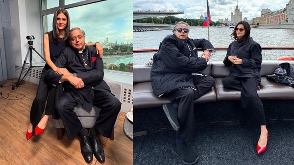 Why This Shashi Tharoor–Runjhun Sharma Photo Is Drawing Attention