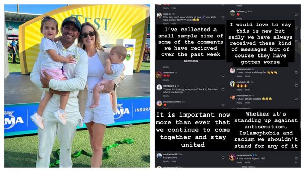 Go Back To Pakistan: Aussie Cricketer Usman Khawaja, Wife Targeted With Abusive Messages Over Bondi Attack