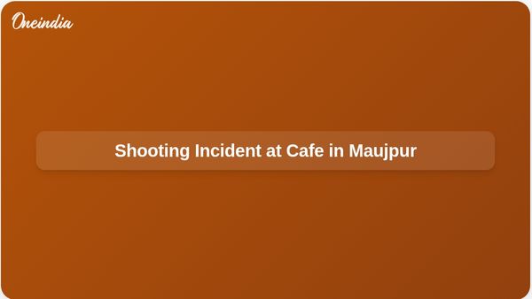 24-Year-Old Man Shot Dead by Assailants at Cafe in Northeast Delhi's Maujpur Area
