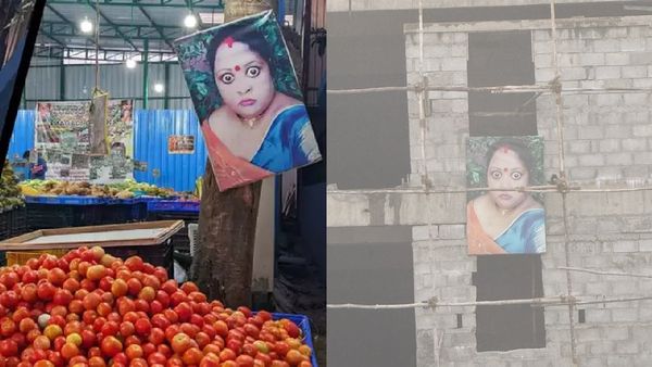 Who Is Bengaluru’s Viral Big-Eyed Woman? Mystery Face at Construction Sites Sparks Internet Buzz