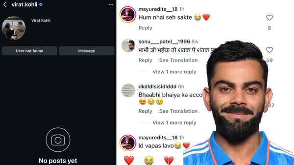 Virat Kohli No More On Instagram? Fans Flood Anushka's Account Asking- ‘Bhabhi, Bhaiya Ka Account Kahan Gaya?