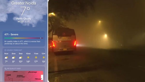 Delhi NCR Weather Update: Temperature Dips To 7 Degrees, AQI Remains In Severe Category