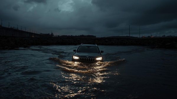 Noida Techie Falls Into Flooded Pit On Foggy Night, Climbs SUV Roof And Flashes Phone Light For Help