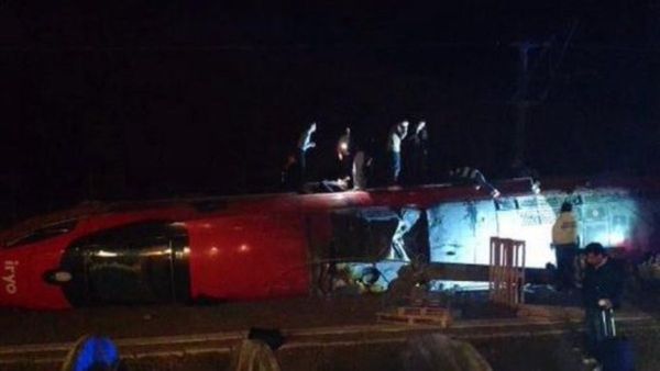 21 Killed As High-Speed Train Derails And Crashes Into Oncoming Train In Southern Spain, Watch