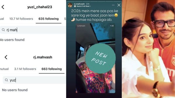 UNO Reverse? Yuzvendra Chahal And RJ Mahvash Unfollow Each Other On Instagram Months After He Said He's Single